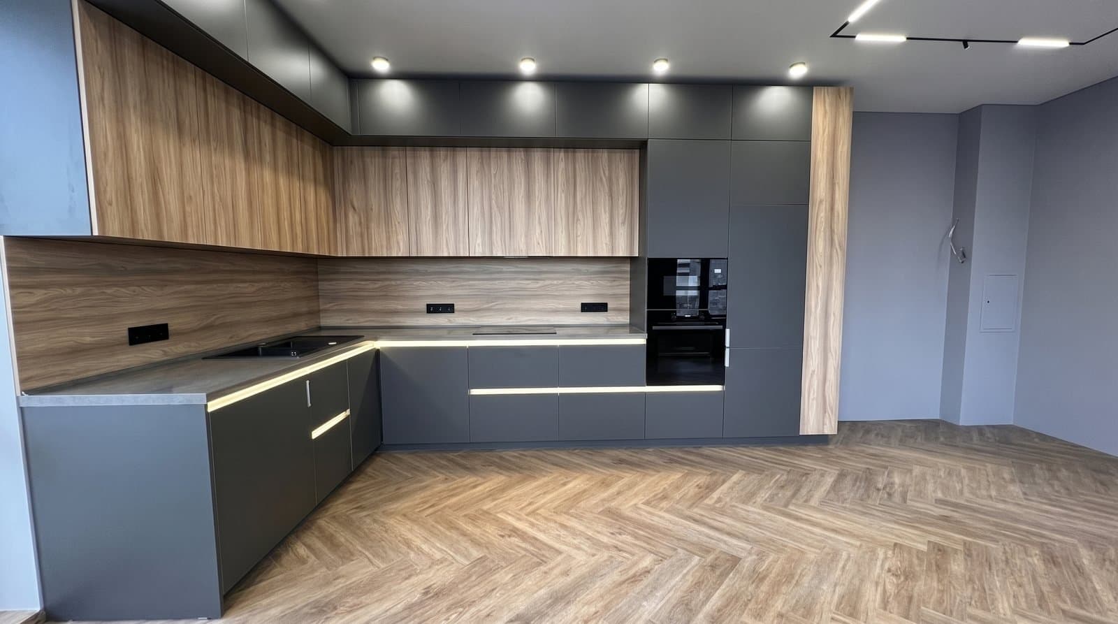 Кухня-гостиная — Интерьер, 18–30 м²